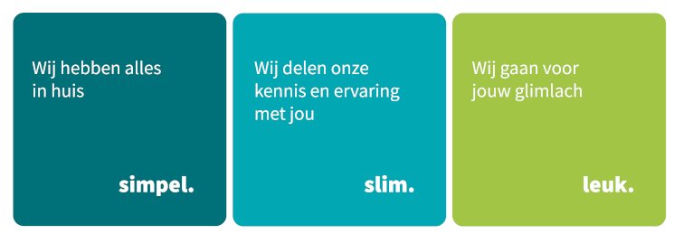 Simpel. Slim. Leuk.