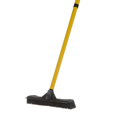 120349: Rubberen borstel met telescopische steel - 33 cm