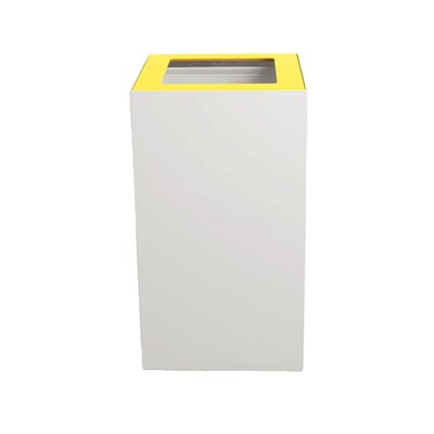 750526: Bomabin Select Modus - 90 l - BLANC - couvercle JAUNE