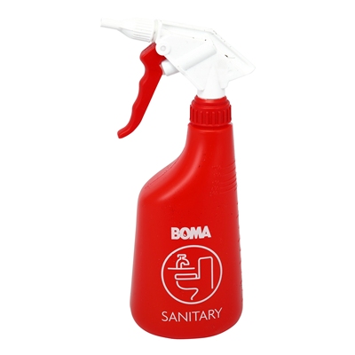 752017: Verstuiver BOMA met schuimkop sanitair - 650 ml - ROOD